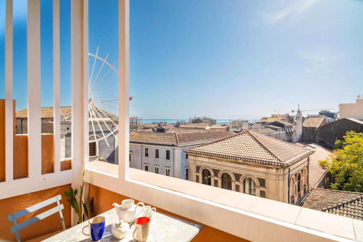 La Terrazza Sul Cielo Daire Katanya Dış mekan fotoğraf