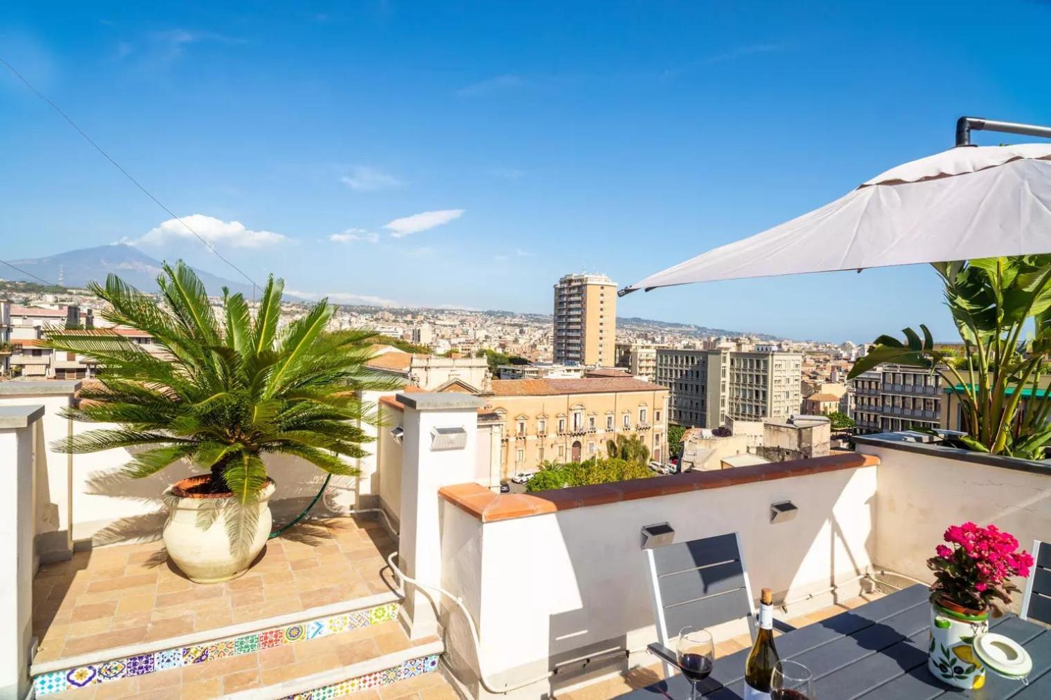La Terrazza Sul Cielo Daire Katanya Dış mekan fotoğraf