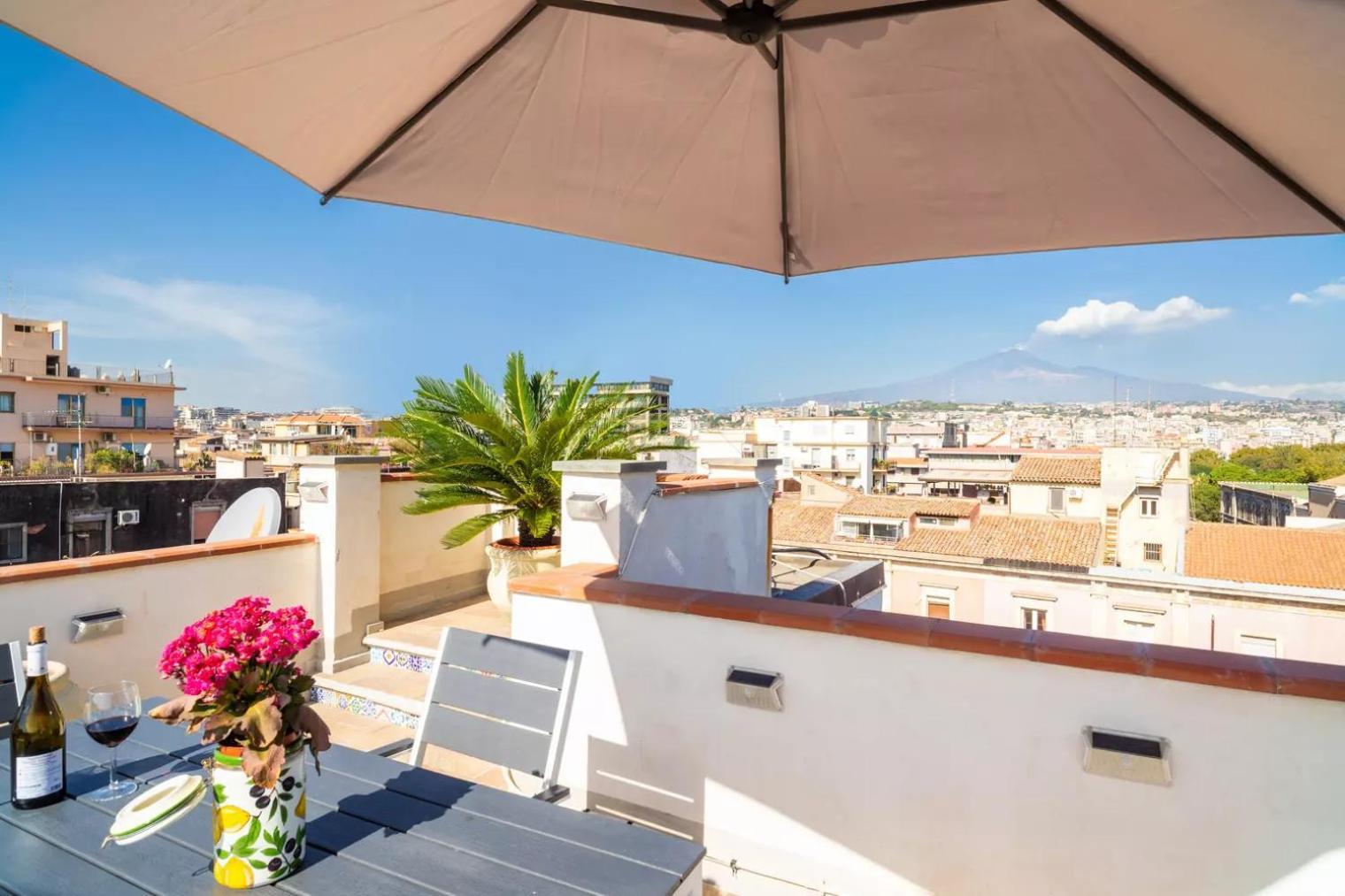 La Terrazza Sul Cielo Daire Katanya Dış mekan fotoğraf