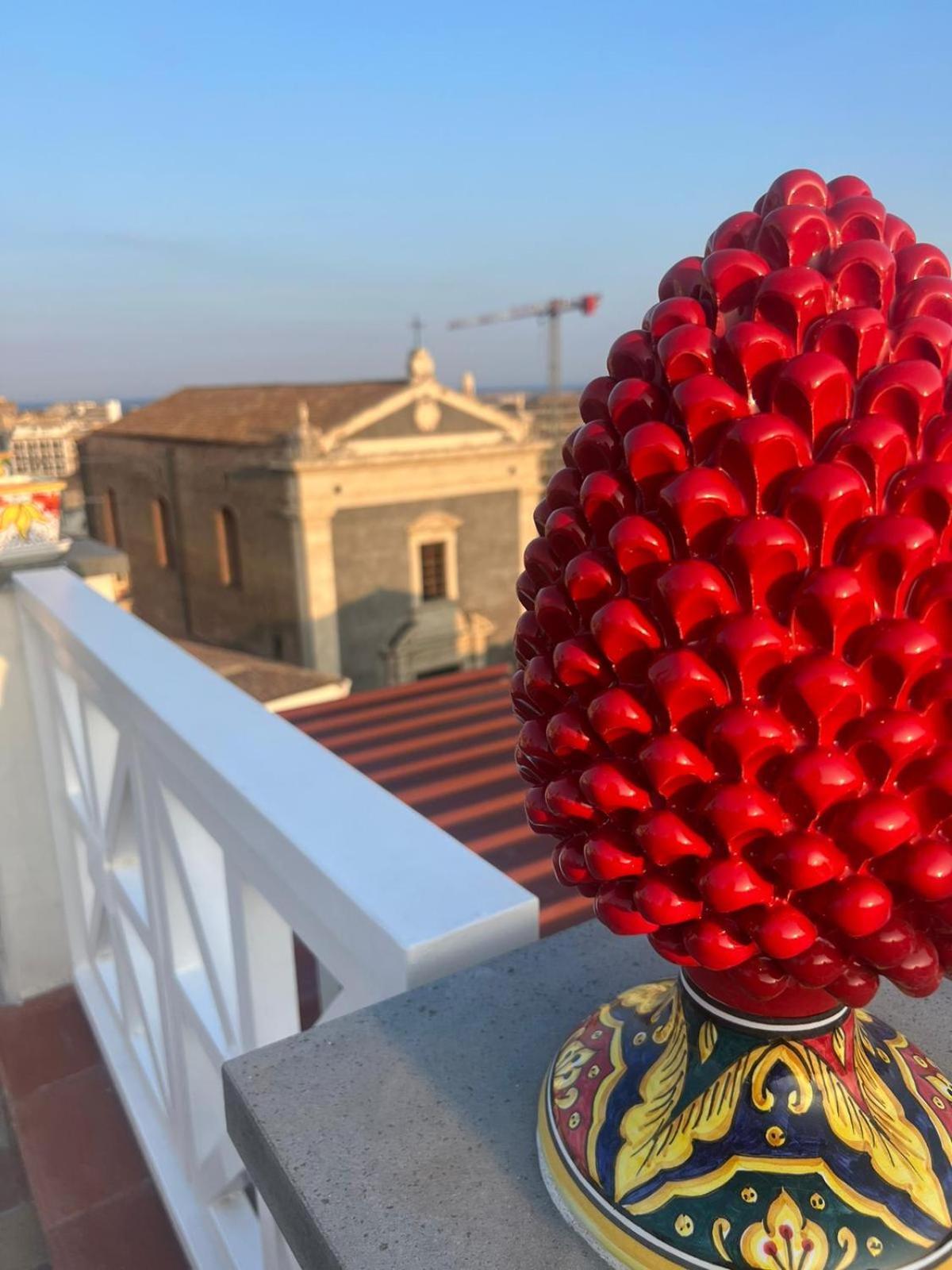 La Terrazza Sul Cielo Daire Katanya Dış mekan fotoğraf